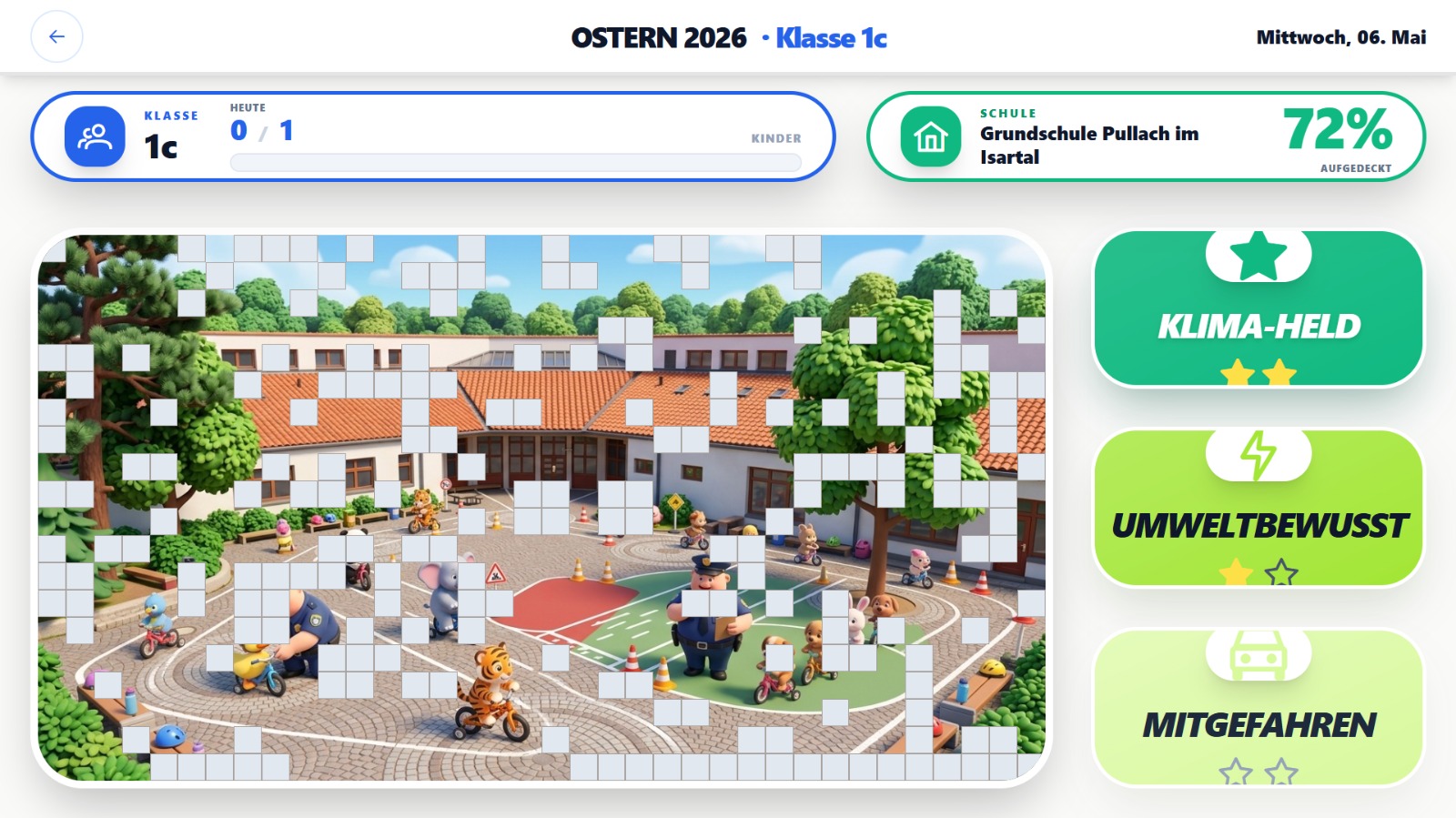 Aktions-Puzzle Tag 1 - Verdeckt